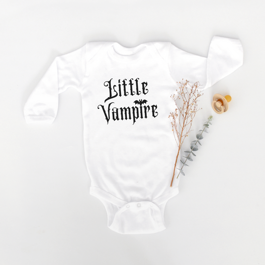 LITTLE VAMPIRE BABY BODYSUIT LONG SLEEVE - BAT BABIES