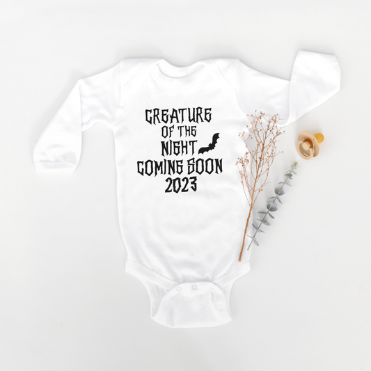 BABY ANNOUNCEMENT BODYSUIT - BAT BABIES