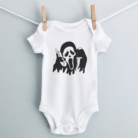 GHOSTFACE INSPIRED HORROR BABY ONESIE® - BAT BABIES