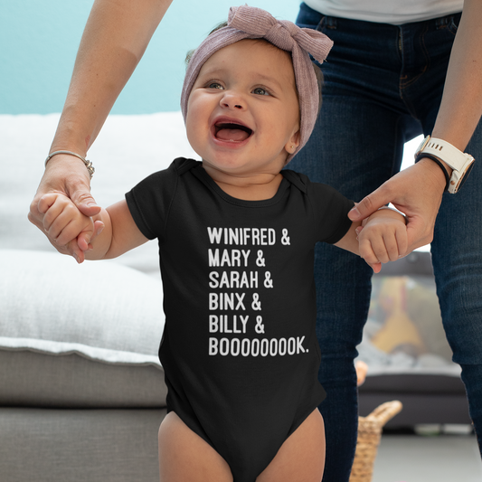 HOCUS POCUS INSPIRED BABY BODYSUIT - BAT BABIES