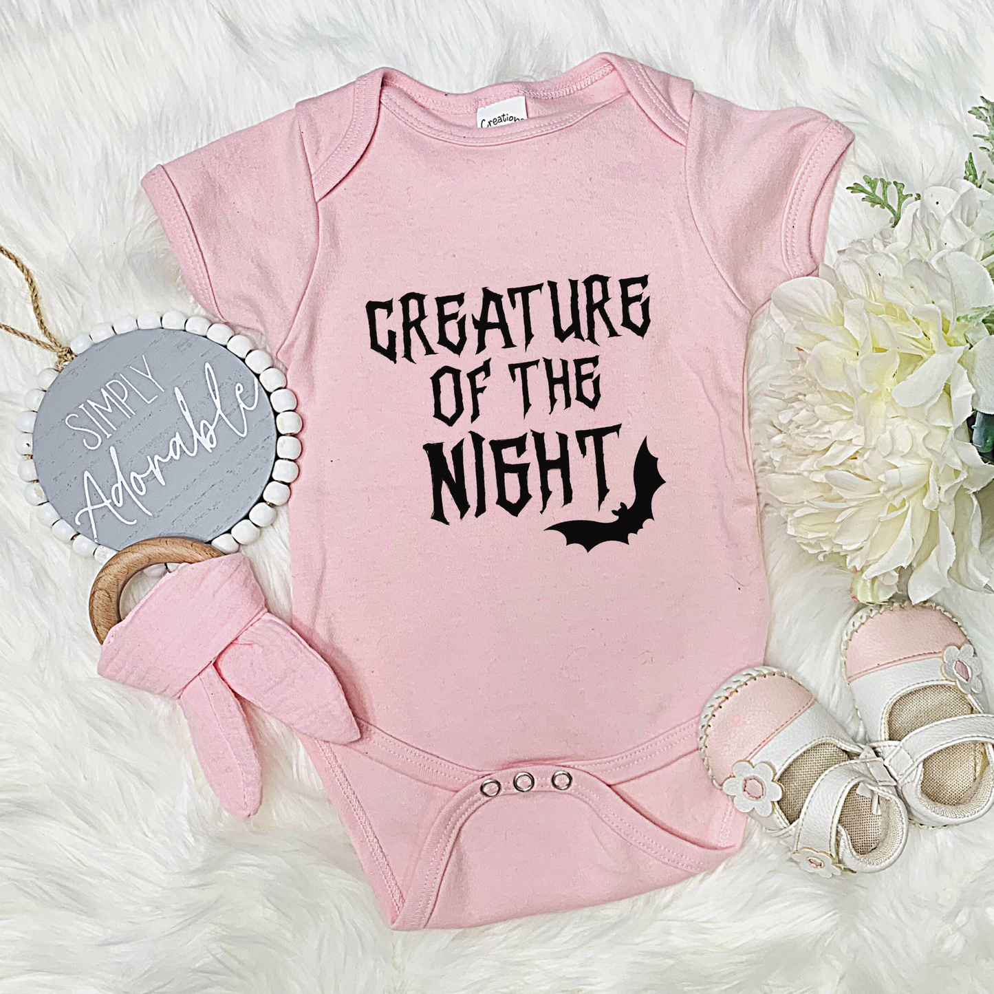 CREATURE OF THE NIGHT HORROR BABY ONESIE® - BAT BABIES