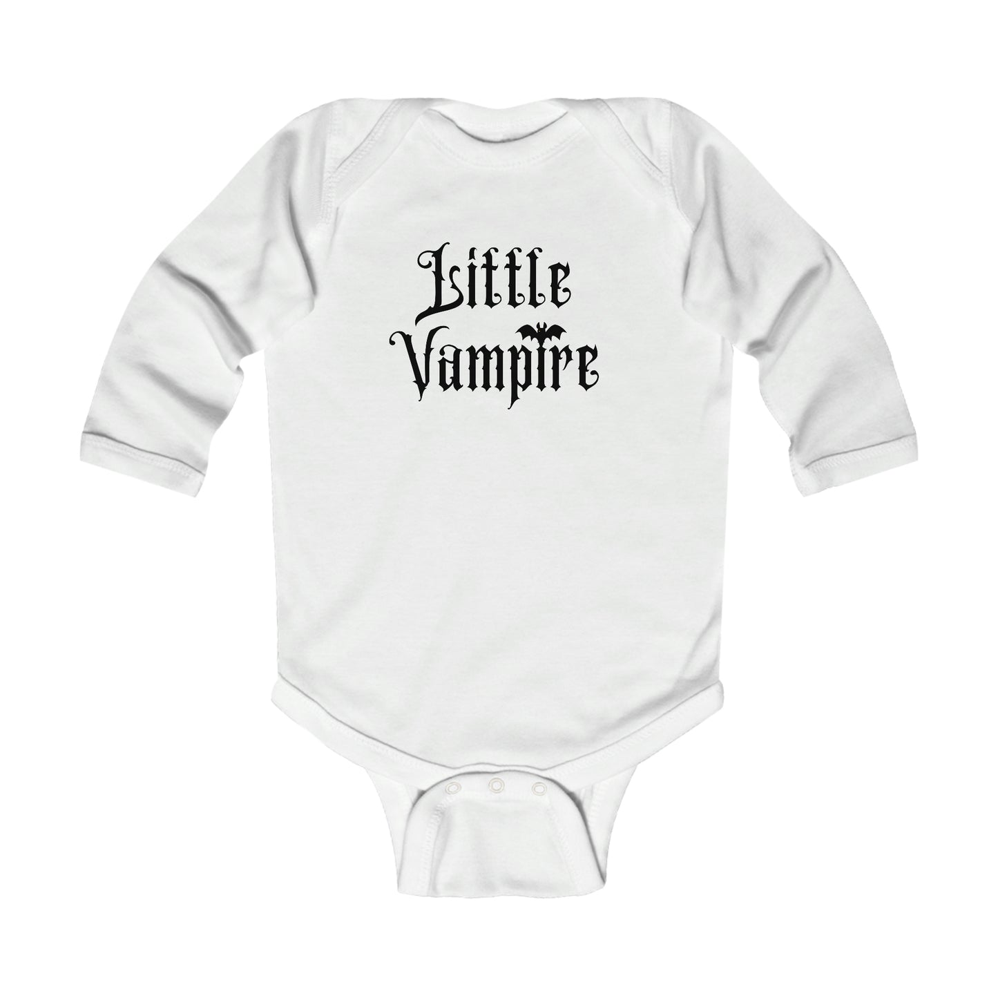 LITTLE VAMPIRE BABY BODYSUIT LONG SLEEVE - BAT BABIES